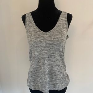 Grey Flowy Tank Top